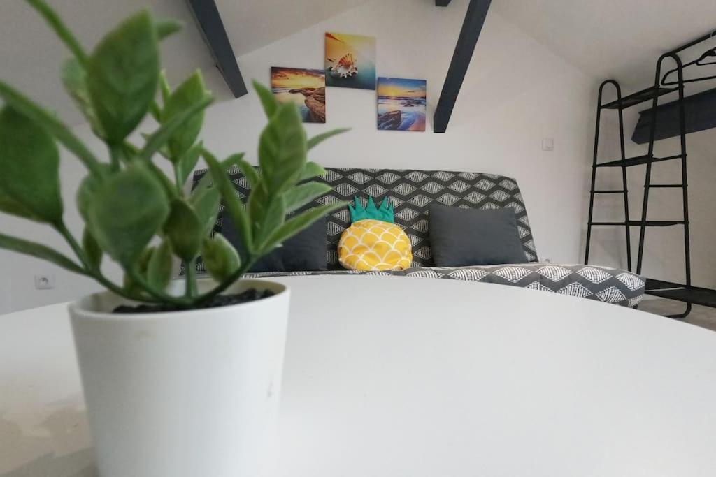 Atypique T1 Duplex - Wifi .Parking .Proche .Gare Apartment Сен-Кантен Екстериор снимка